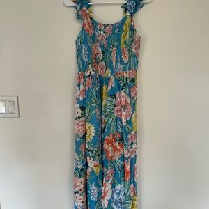LOFT Blue Floral Kids One Piece